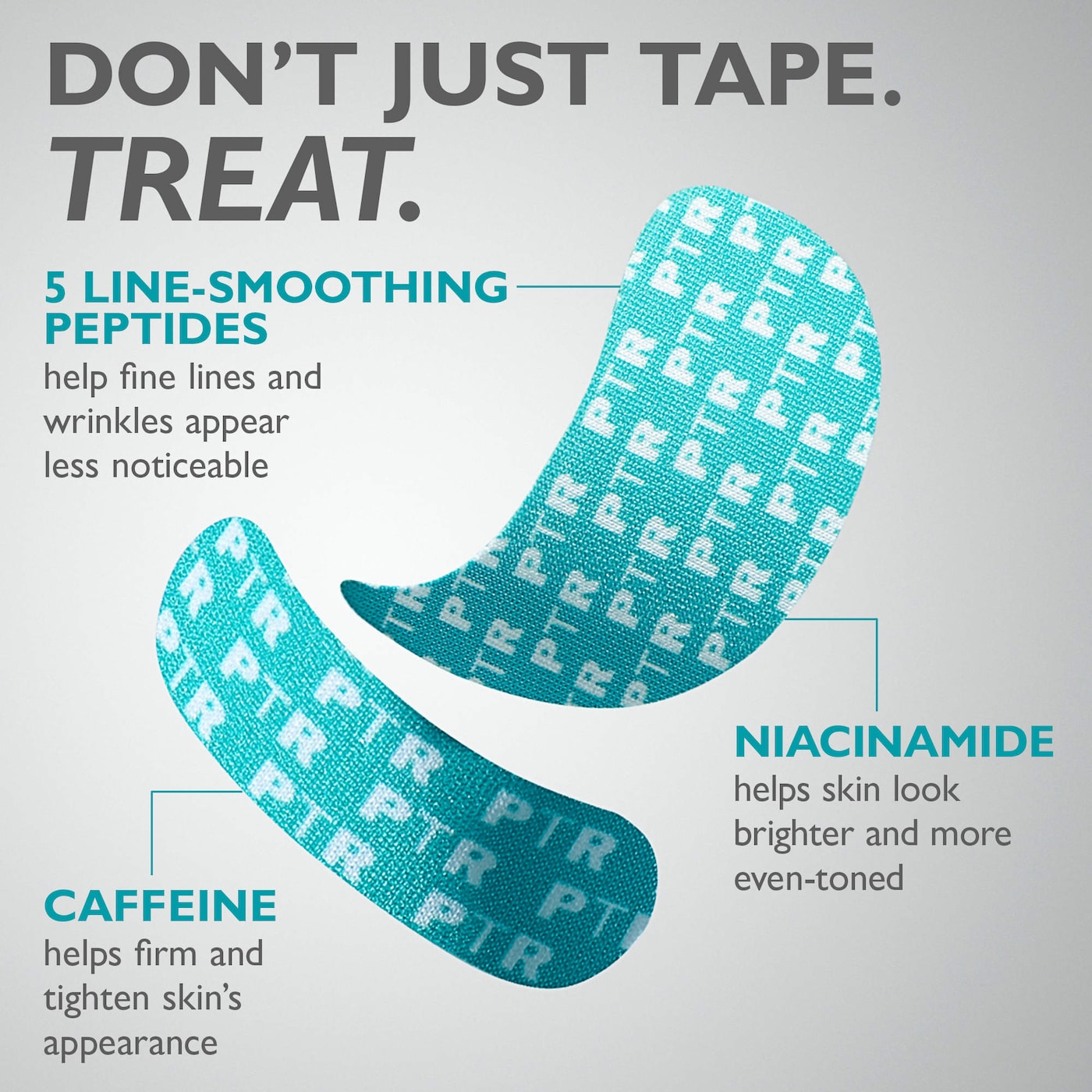 Peptide Skinjection® Peptide-Infused Face & Eye Tape