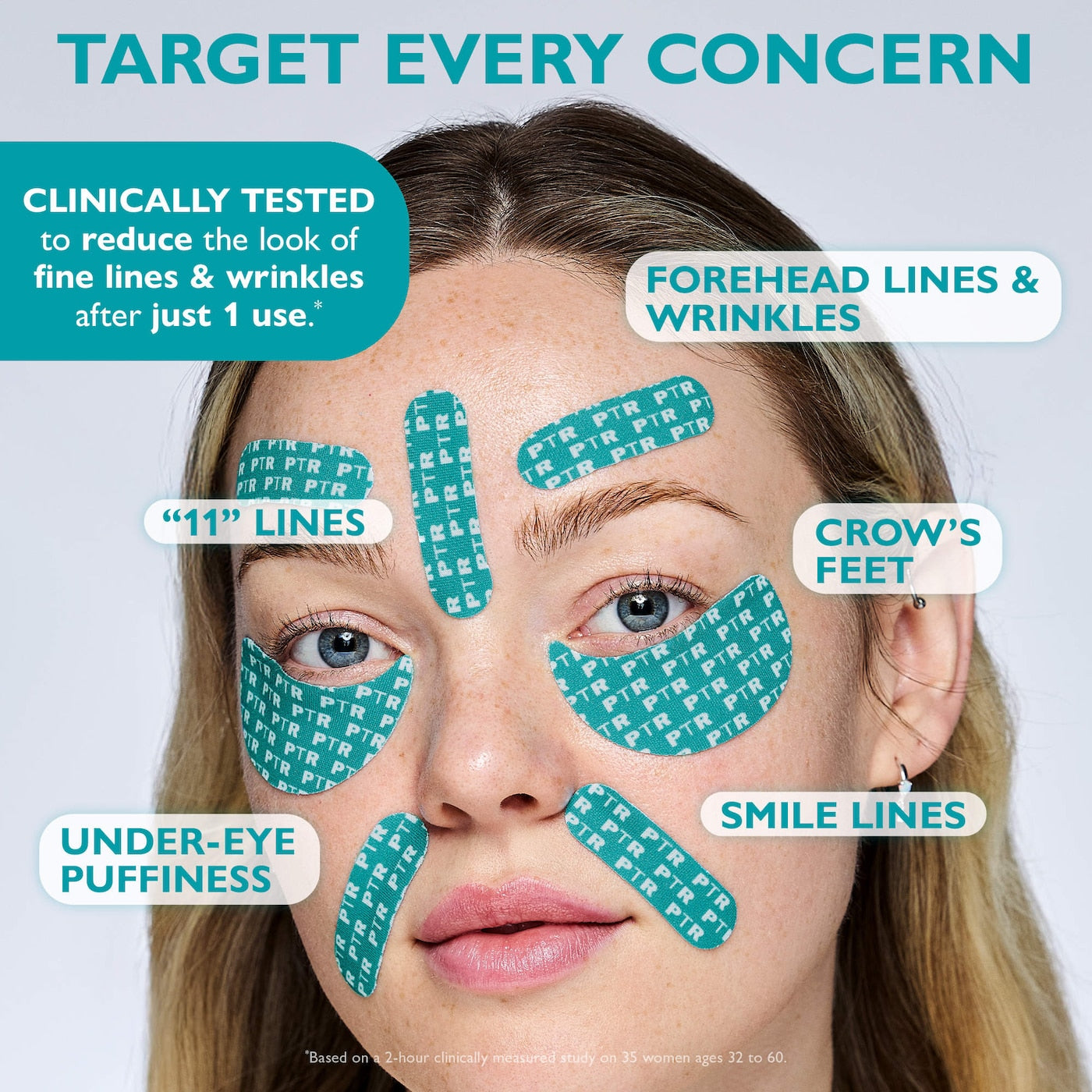 Peptide Skinjection® Peptide-Infused Face & Eye Tape