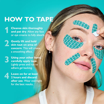 Peptide Skinjection® Peptide-Infused Face & Eye Tape