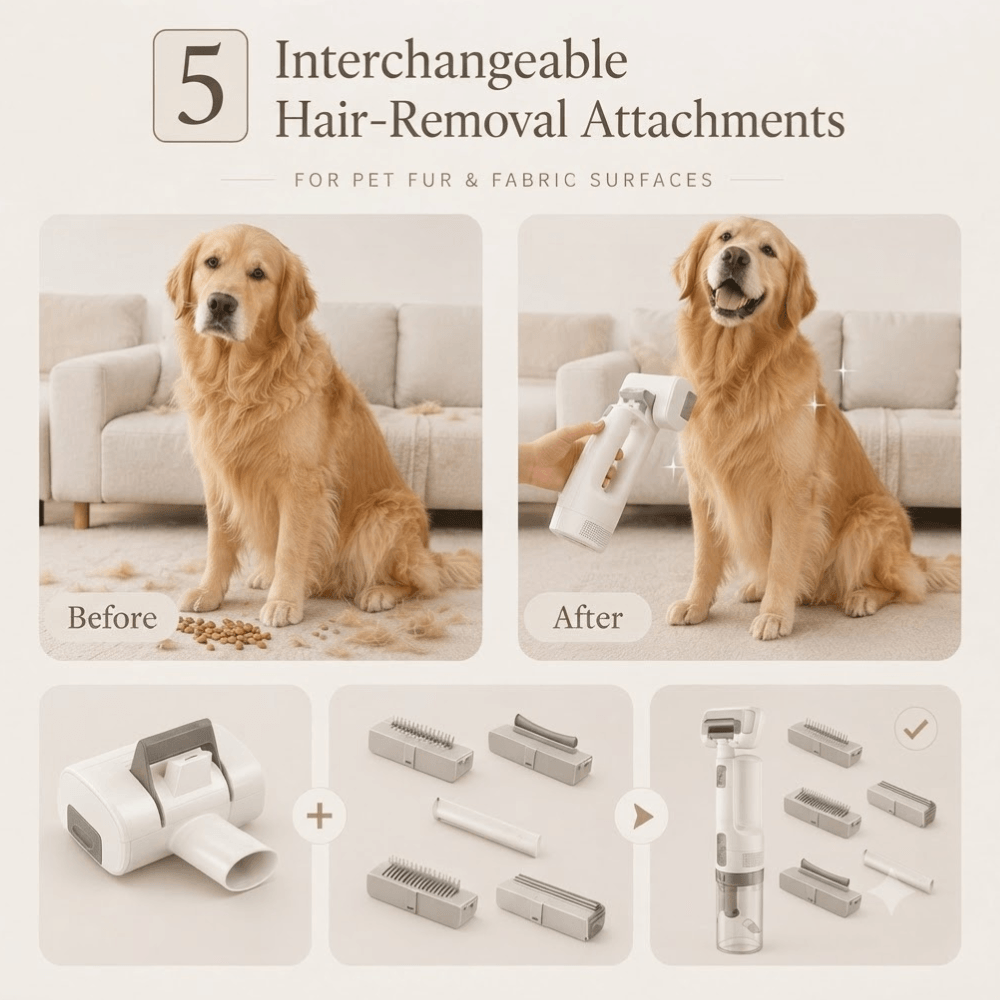 Milane™ 5-in-1 Pet Grooming System