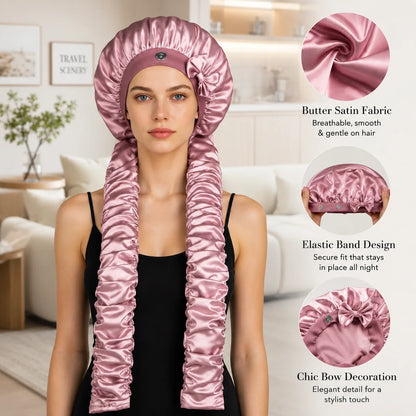 Gorro de satén de doble capa MILANE™