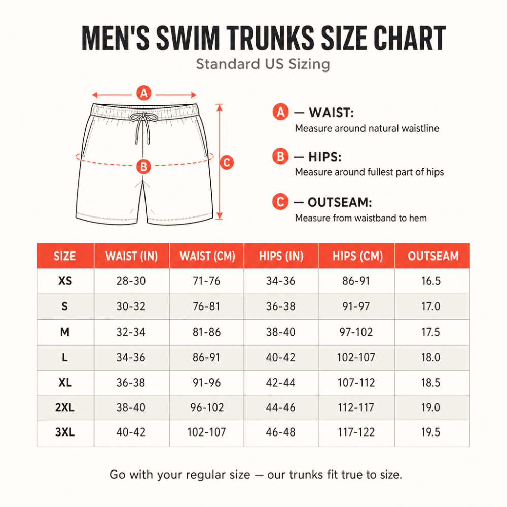 CheekyTrunks™ Swim Trunks