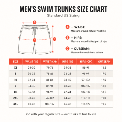 CheekyTrunks™ Swim Trunks