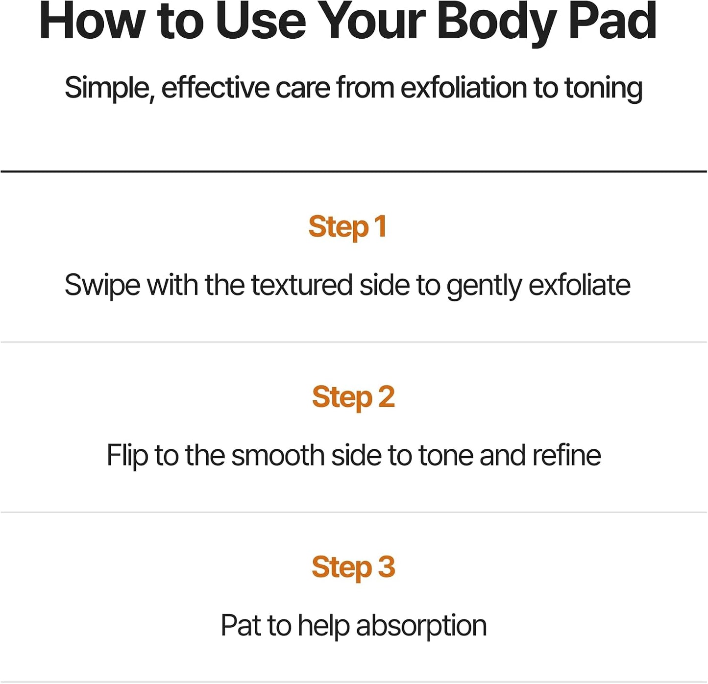 Korean TXA Body Clarifying Pad
