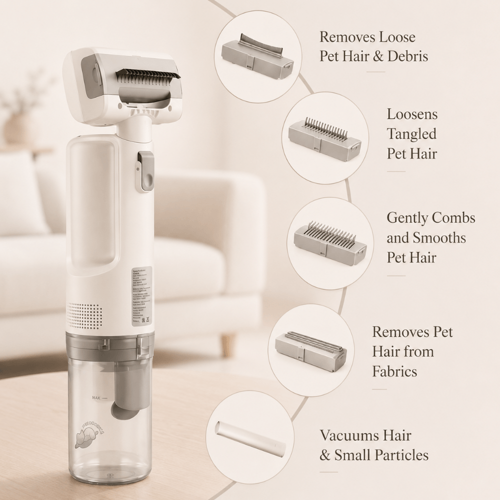 Milane™ 5-in-1 Pet Grooming System