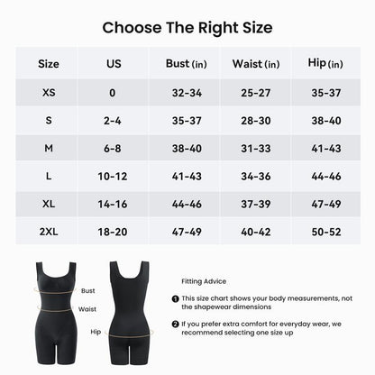 Milane™ EasySlide Everyday Colombian Shapewear Bodysuit